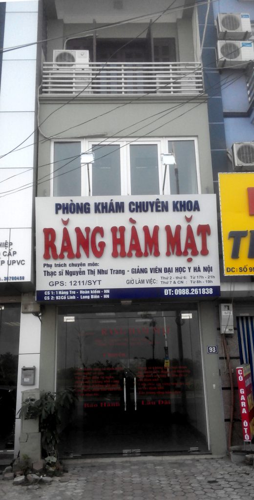 Răng hàm mặt